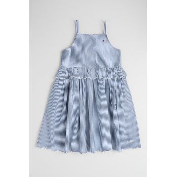 Rochie de bumbac organic cu dungi