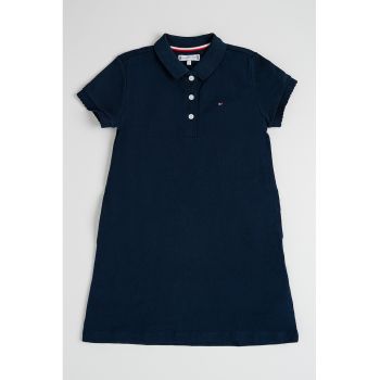 Rochie mini cu guler polo