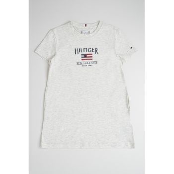 Rochie mini cu imprimeu logo