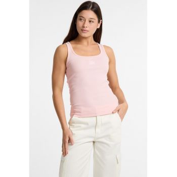 Top striat cu logo