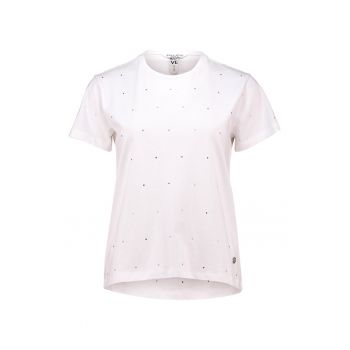 Tricou cu decolteu la baza gatului - din bumbac