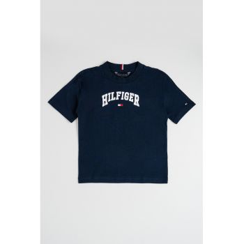 Tricou de bumbac cu imprimeu logo