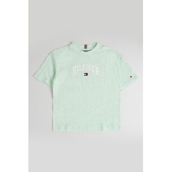 Tricou de bumbac cu imprimeu logo