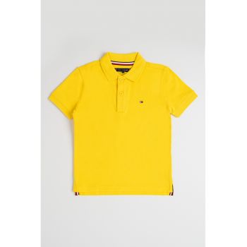 Tricou polo din bumbac pique
