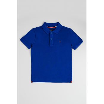 Tricou polo din bumbac pique