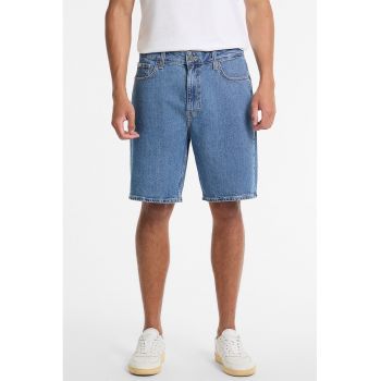 Blugi scurti din denim cu buzunare