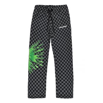 Pantaloni de trening cu model si snur