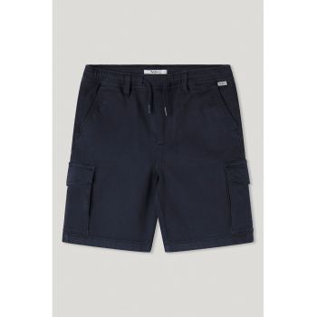 Pantaloni scurti cargo cu snur
