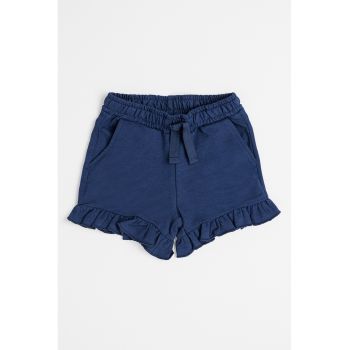 Pantaloni scurti cu buzunare oblice