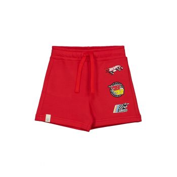 Pantaloni scurti cu imprimeu discret