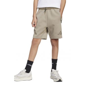 Pantaloni scurti cu snur de ajustare si buzunare laterale