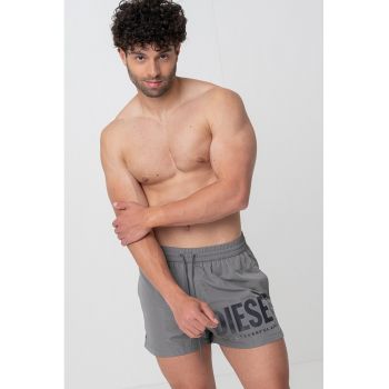 Pantaloni scurti de baie cu imprimeu logo