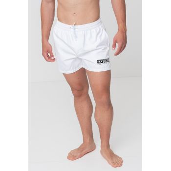 Pantaloni scurti de baie cu logo si snur