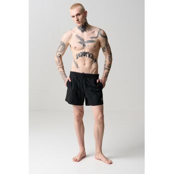 Pantaloni scurti de baie cu talie ajustabila