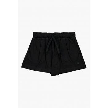 Pantaloni scurti de bumbac cu snur