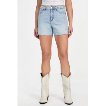 Pantaloni scurti de denim din amestec de lyocell