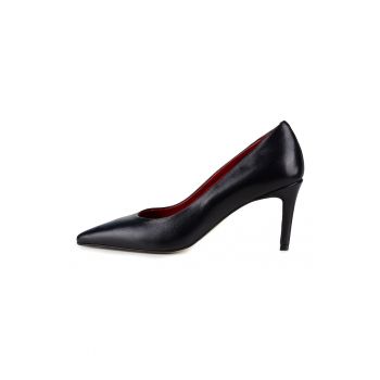 Pantofi din piele cu varf ascutit Belina