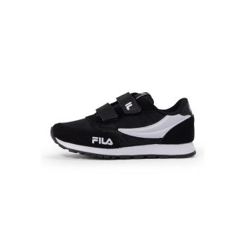 Pantofi sport de piele ecologica cu velcro