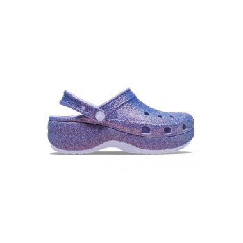 Saboti slingback cu aspect stralucitor Classic