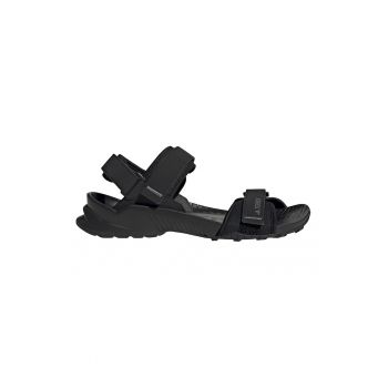 Sandale cu talpa plata si inchidere velcro