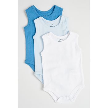 Set de body-uri cu model uni - 3 piese