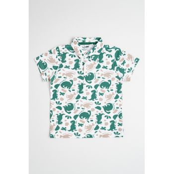 Tricou cu guler polo si model
