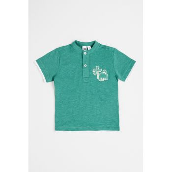 Tricou din bumbac cu imprimeu grafic