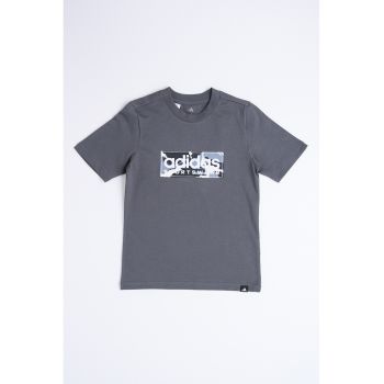 Tricou din bumbac cu imprimeu logo Camo