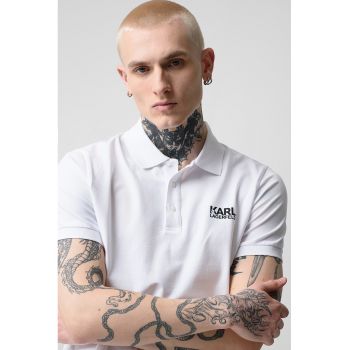 Tricou polo cu logo discret