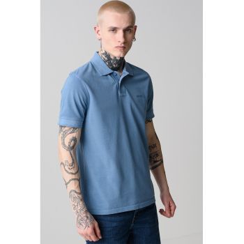 Tricou polo de bumbac pique
