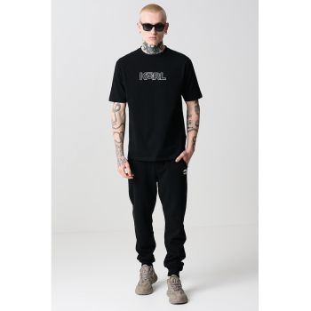 Tricou regular fit cu imprimeu logo