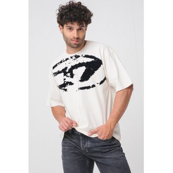 Tricou relaxed-fit din bumbac cu imprimeu Boxt