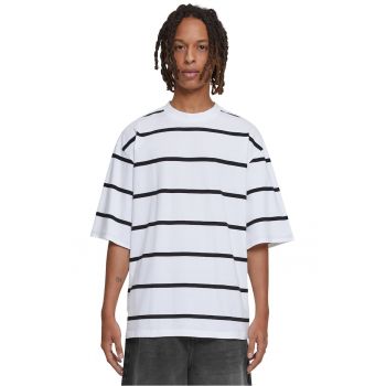 Tricou supradimensionat cu model in dungi