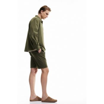 Bermude chino cu croiala slim-fit