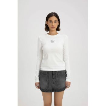 Bluza cu decolteu la baza gatului Rebo