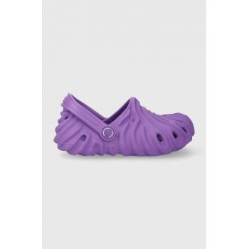 Crocs șlapi copii x salehe bambury femei, culoarea violet