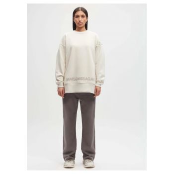 ORGANIC COTTON RELAXED SWEATSHIRT OFF WHITE XS / Off white