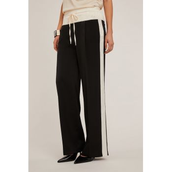 Pantaloni de trening cu model colorblock