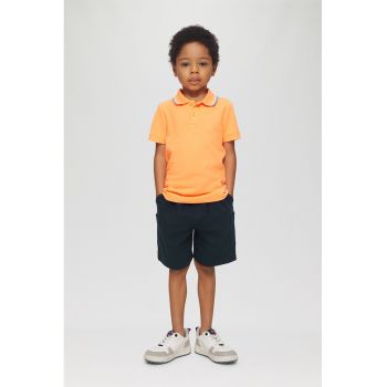 Pantaloni scurti relaxed fit cu buzunare laterale