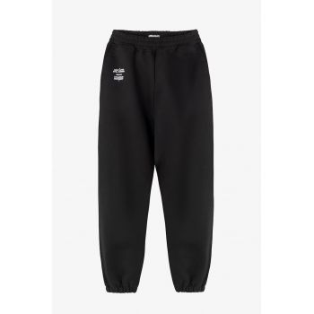 Pantaloni sport largi - Negru