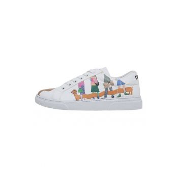 Pantofi sport din piele ecologica Fundi The Famous