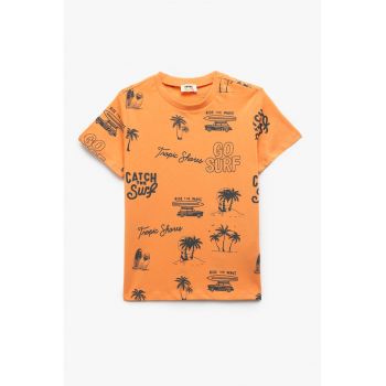 Tricou din bumbac cu imprimeu