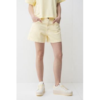 Blugi scurti mom fit