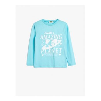 Bluza cu imprimeu