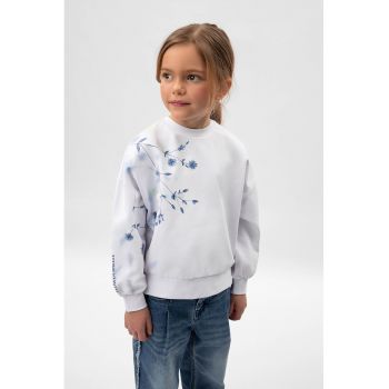 Bluza de trening cu imprimeu floral
