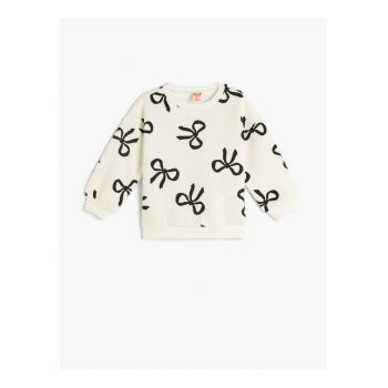 Bluza de trening cu model si maneci cazute