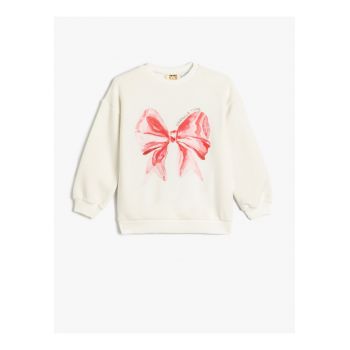 Bluza de trening de bumbac cu imprimeu