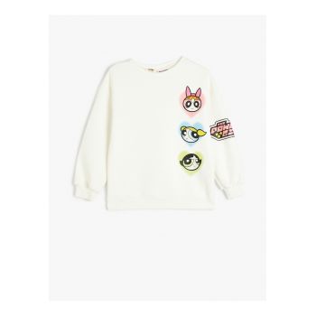 Bluza de trening din amestec de bumbac cu model The Powerpuff Girls
