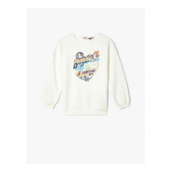 Bluza de trening din amestec de bumbac cu model The Powerpuff Girls