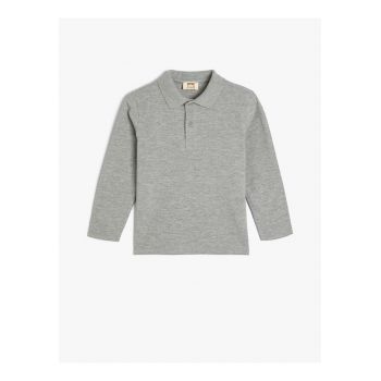 Bluza polo din bumbac